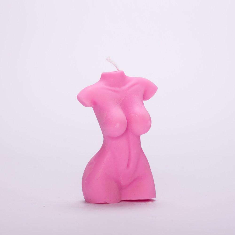 DECORATIVE FEMALE BODY CANDLE
