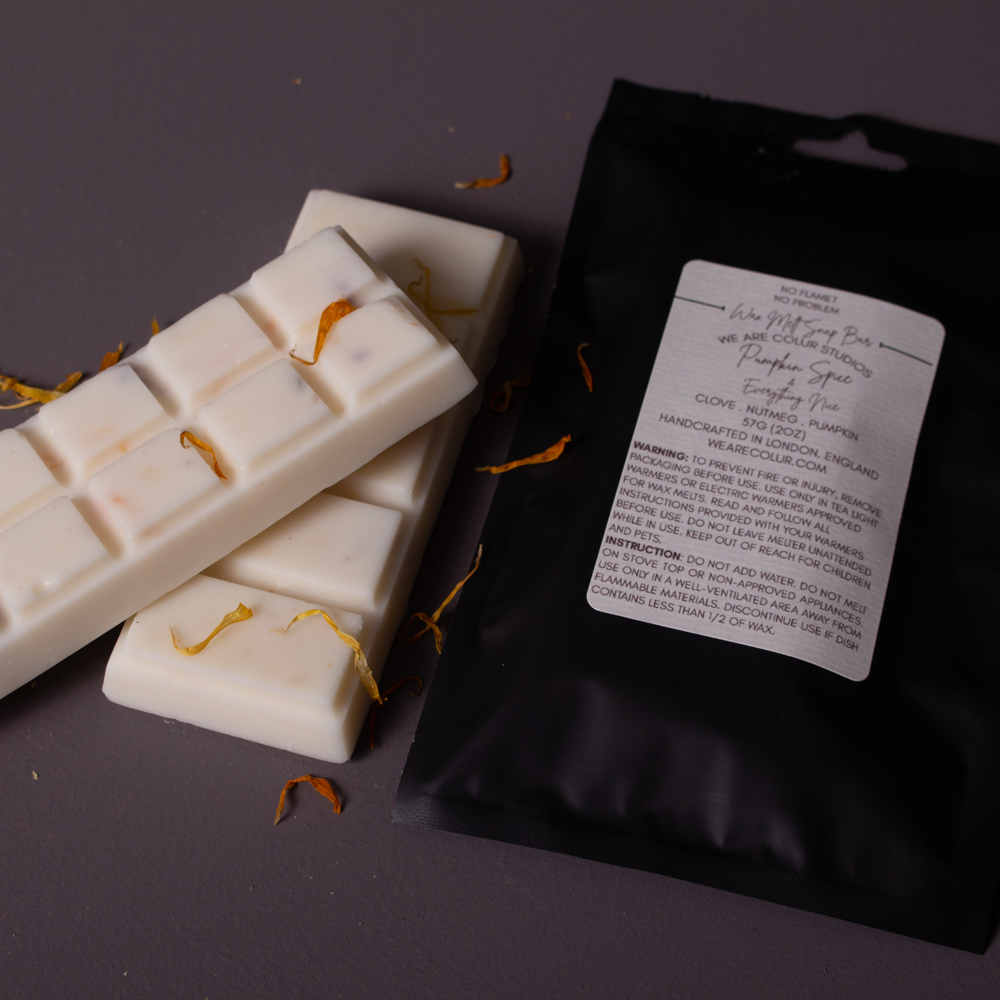 PUMPKIN SPICE & EVERYTHING NICE SCENTED WAX MELT SNAP BAR - PUMPKIN CARAMEL AND MAPLE